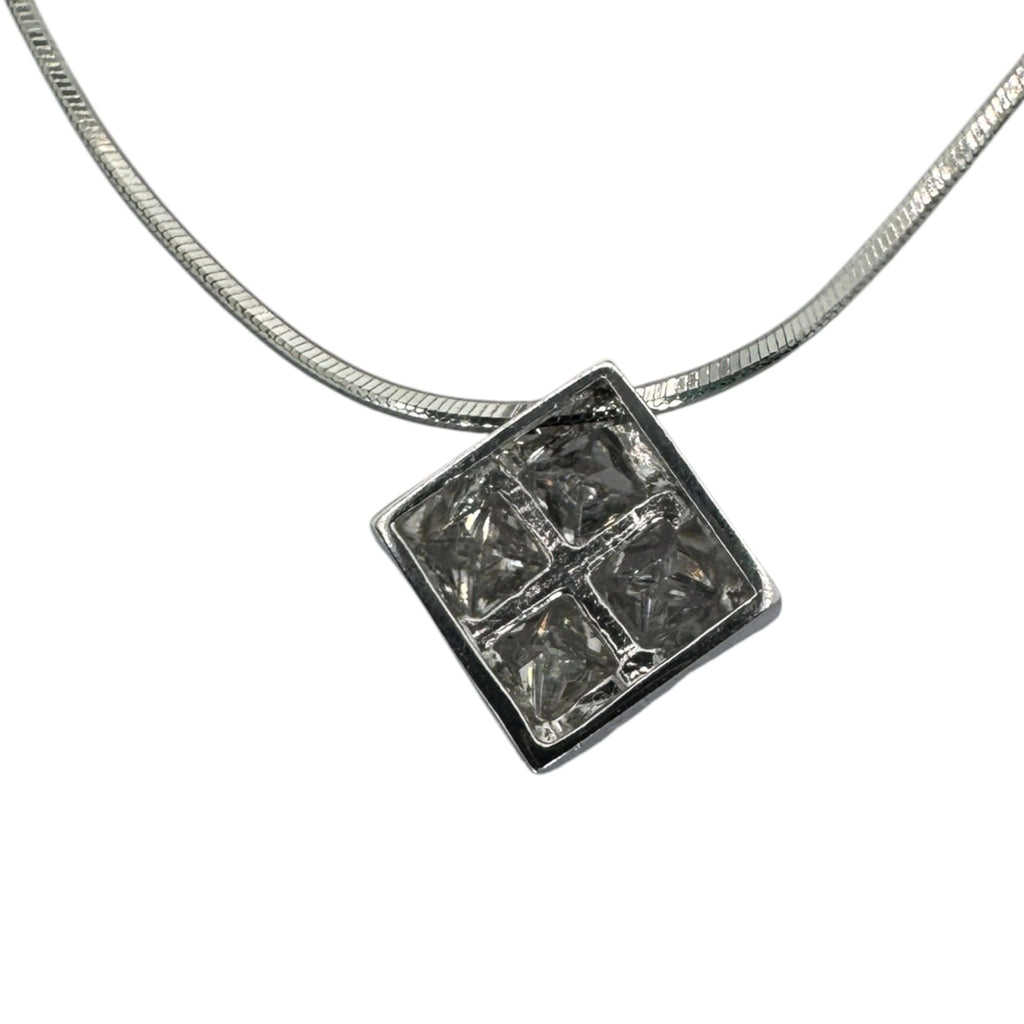Diamond Pt900 Pt850 Necklace