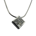 Diamond Pt900 Pt850 Necklace