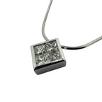 Diamond Pt900 Pt850 Necklace
