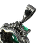 Emerald Pendant Pt900
