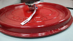 STAUB Oval Cocotte Casseroles With A Lid, Cherry, 29cm