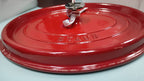 STAUB Oval Cocotte Casseroles With A Lid, Cherry, 29cm