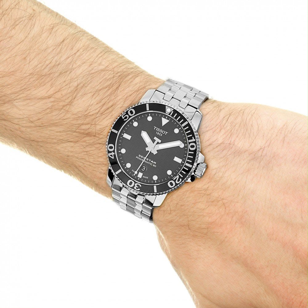 Tissot Seastar 1000 43mm T120.407.11.051.00 Watch Automatic Watch