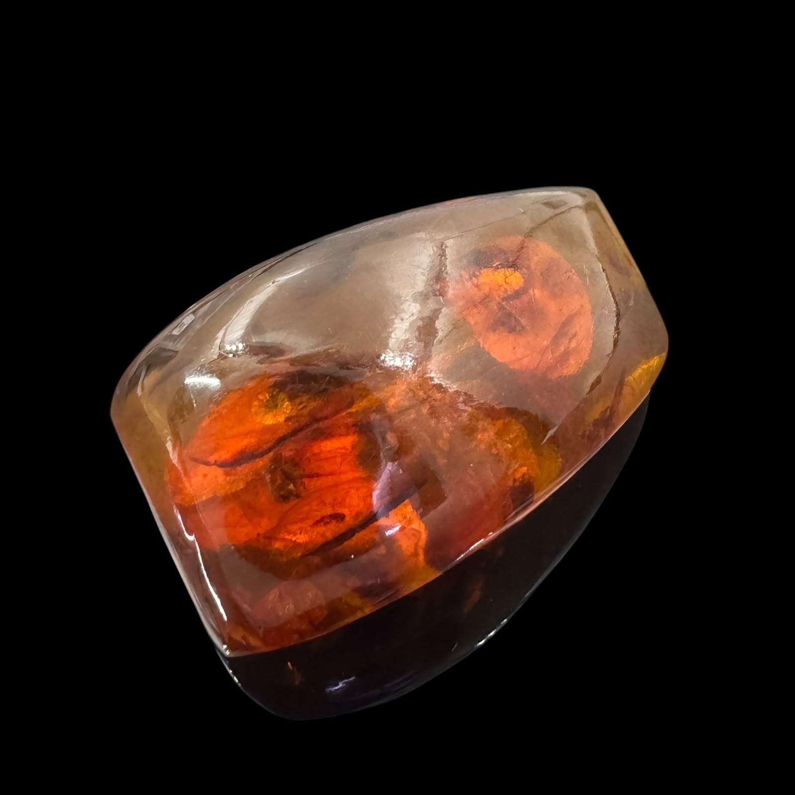 Amber Brooch 43X24MM Secondary image