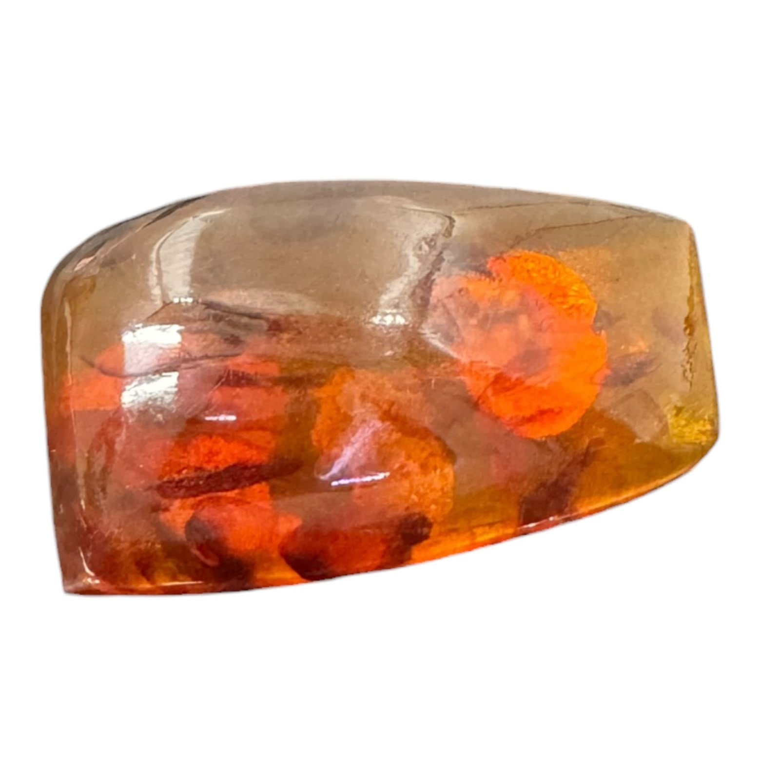Amber Brooch 43X24MM