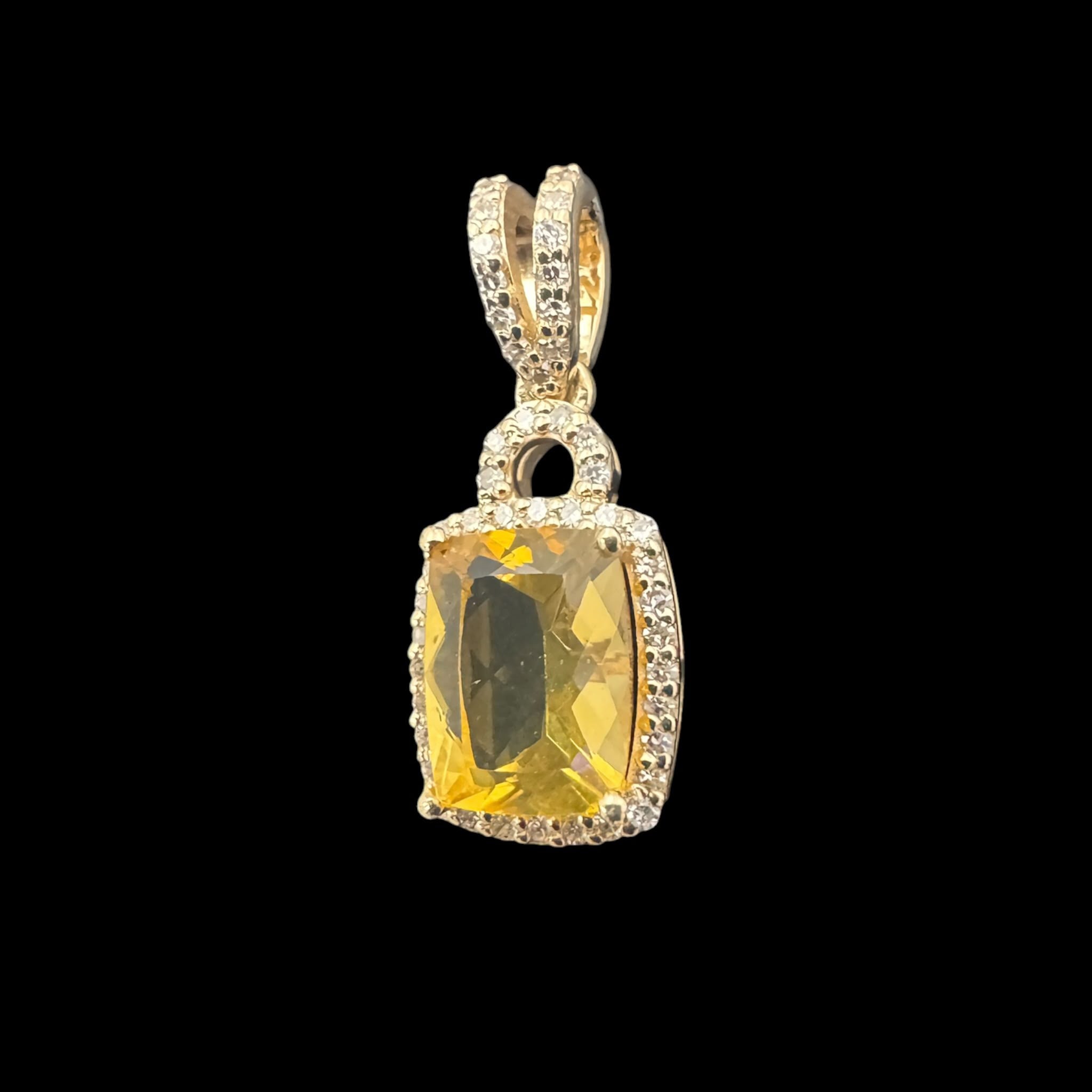 Opal Fire Pendant 14k With Diamonds