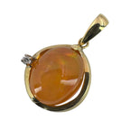 Opal Pendant 18k Yellow Gold