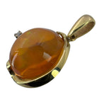 Opal Pendant 18k Yellow Gold
