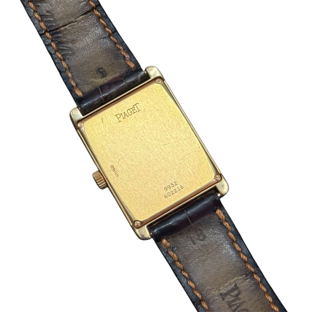 Piaget 9952 L’Ancienne Tank 18KYG Case manual winding Watch, 24x35mm