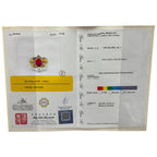 750YG "Pigeon Blood" Red Ruby=Appx1.85ct Diamonds Ring w/Cert