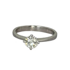 Eternity 750WG Solitaire Diamond Ring