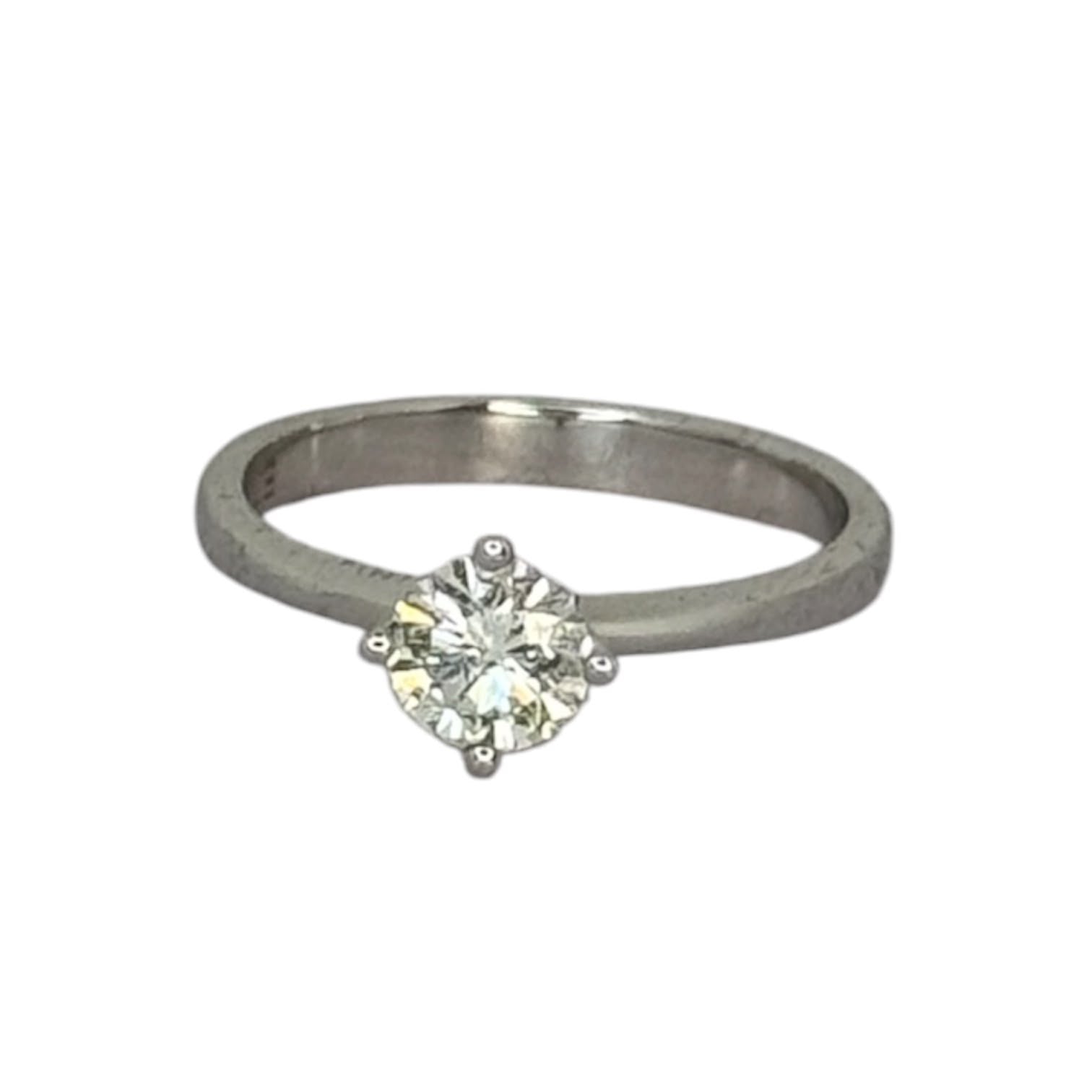 Eternity 750WG Solitaire Diamond Ring