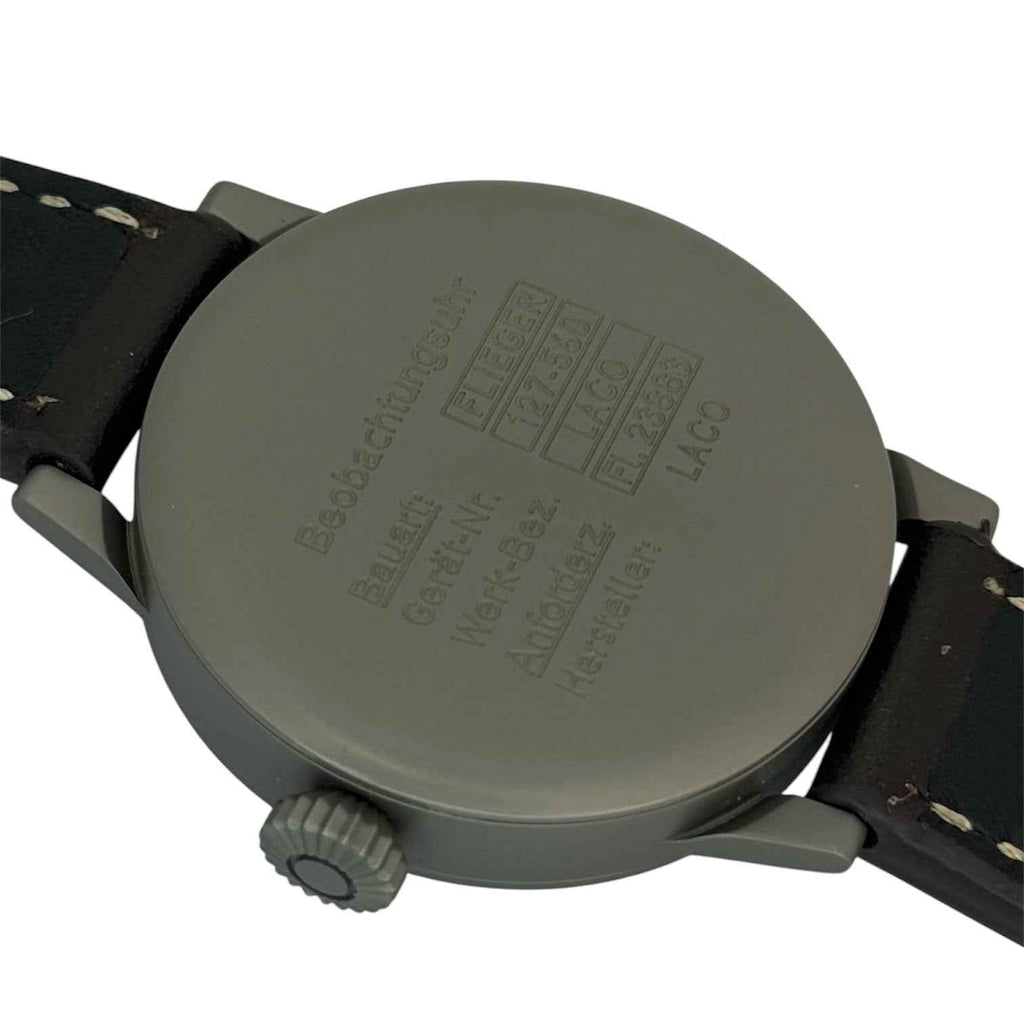Laco aviator Automatic watch with Card and Box, 39mm