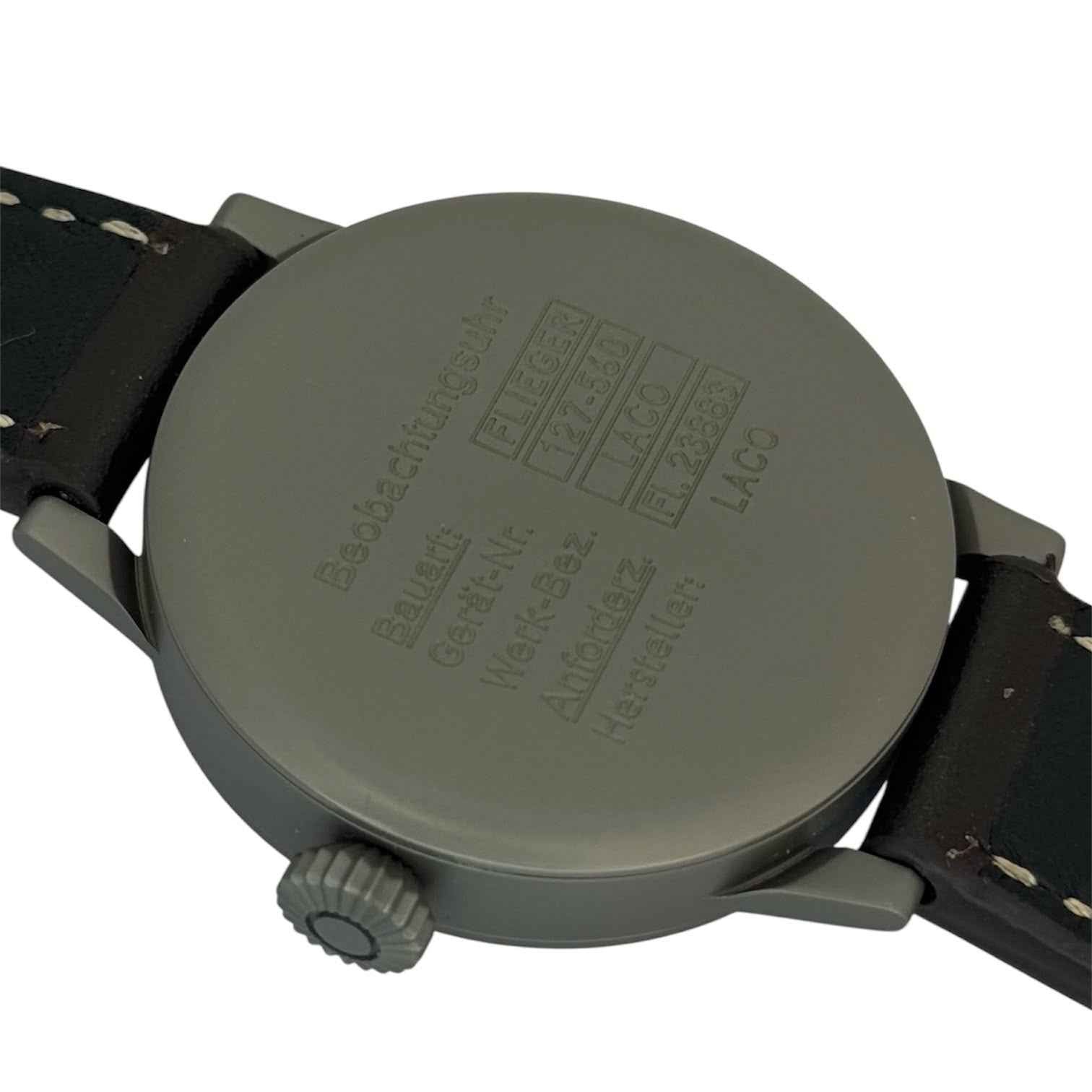Laco aviator Automatic watch with Card and Box, 39mm