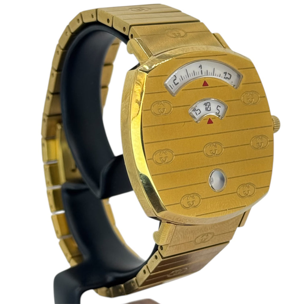 Gucci Grip 157.4 Quartz Date Watch,34mm