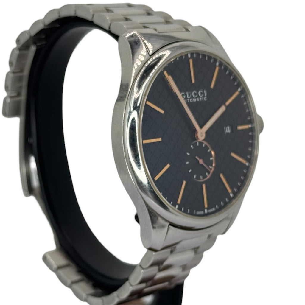 Gucci G-Timeless YA126312 Automatic Black Dial Men's Watch, 40mm
