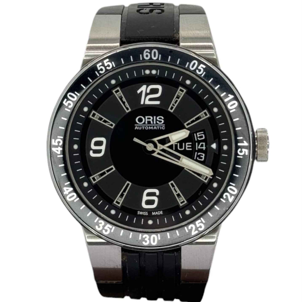 Oris 7613 Williams F1 Team Day Date Automatic Watch, 42mm