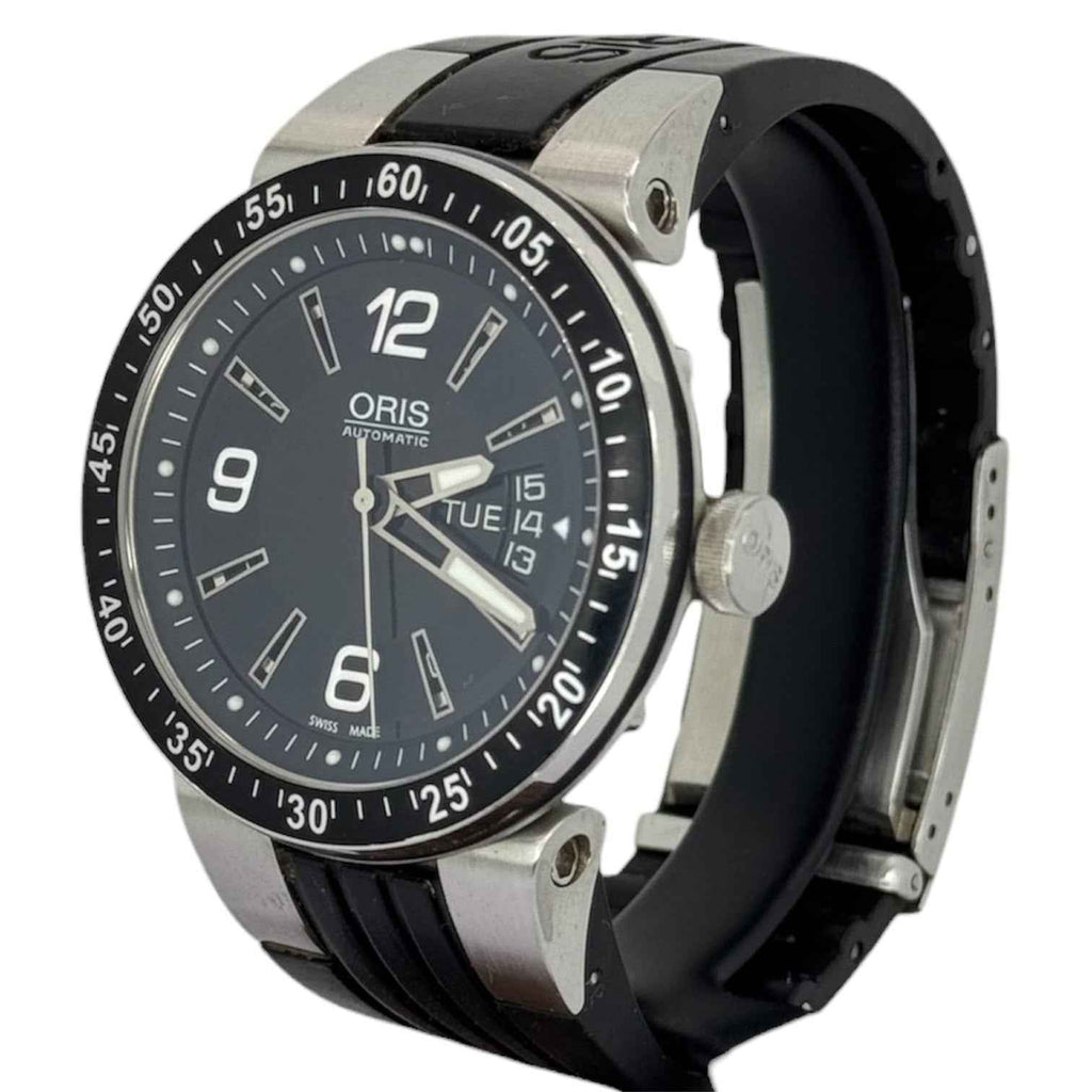 Oris 7613 Williams F1 Team Day Date Automatic Watch, 42mm
