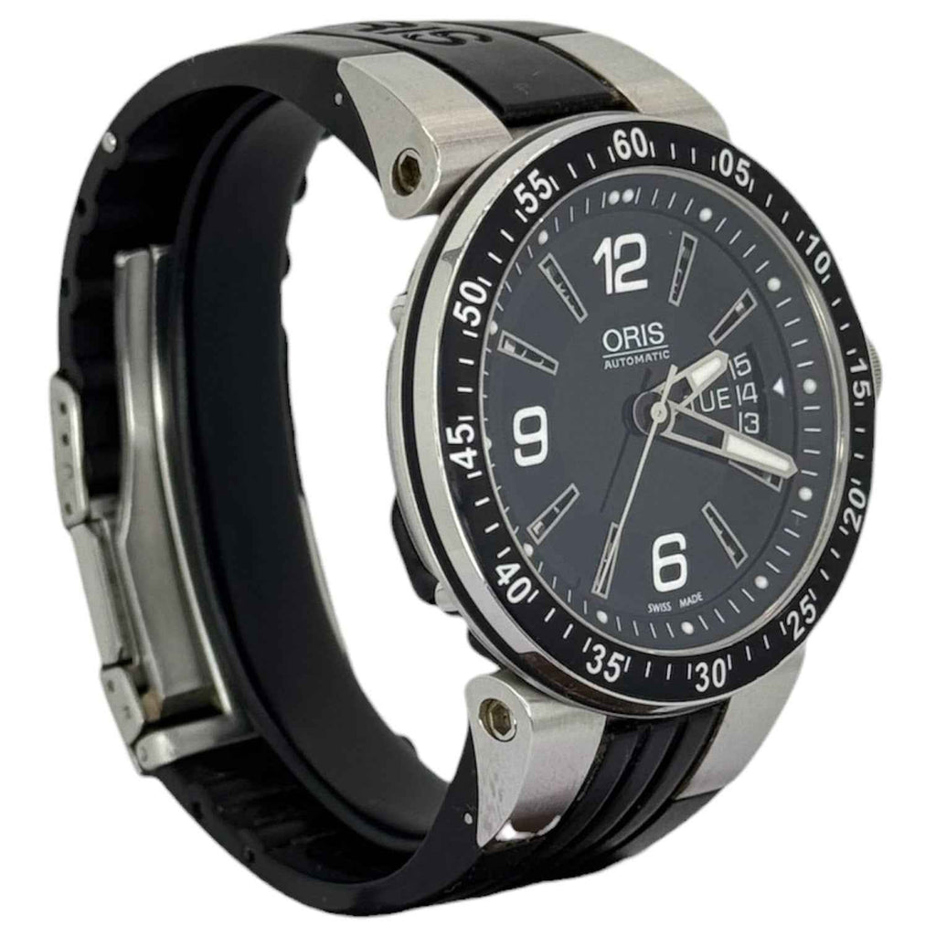 Oris 7613 Williams F1 Team Day Date Automatic Watch, 42mm