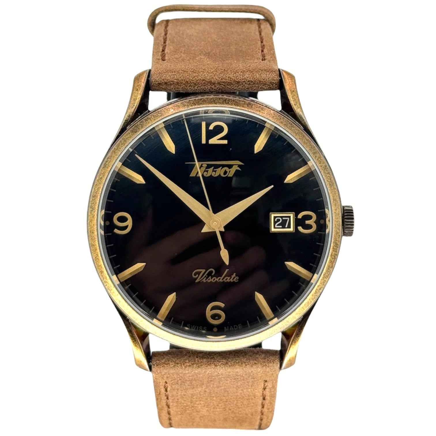 Tissot Heritage Visodate Quartz Watch With Card and Box, 40mm