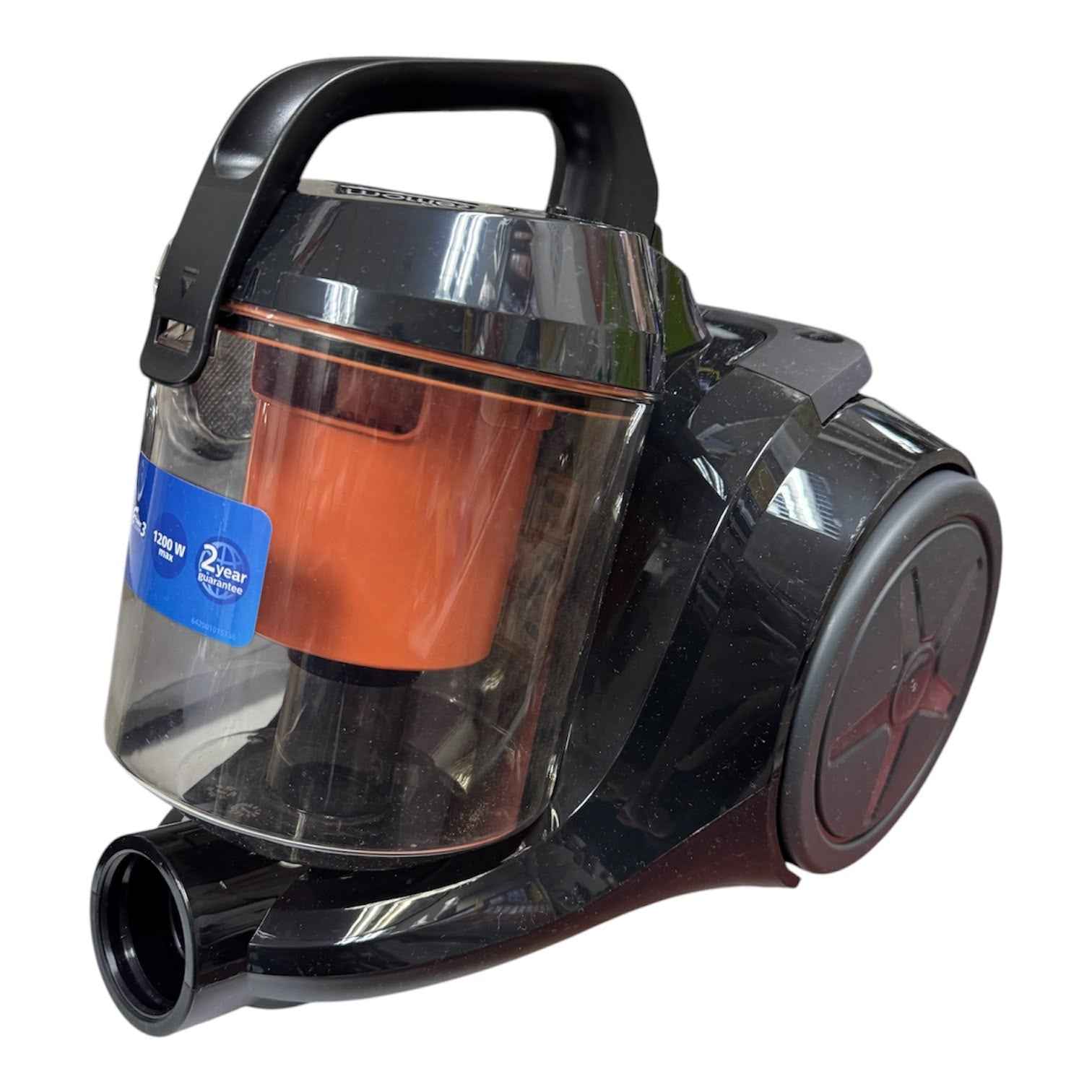 Philips 1000 Series XB1042/10 - Bagless Vacuum Cleaner, 1200W, PowerCyclone 3, 1.3L Dustbin Capacity, Black