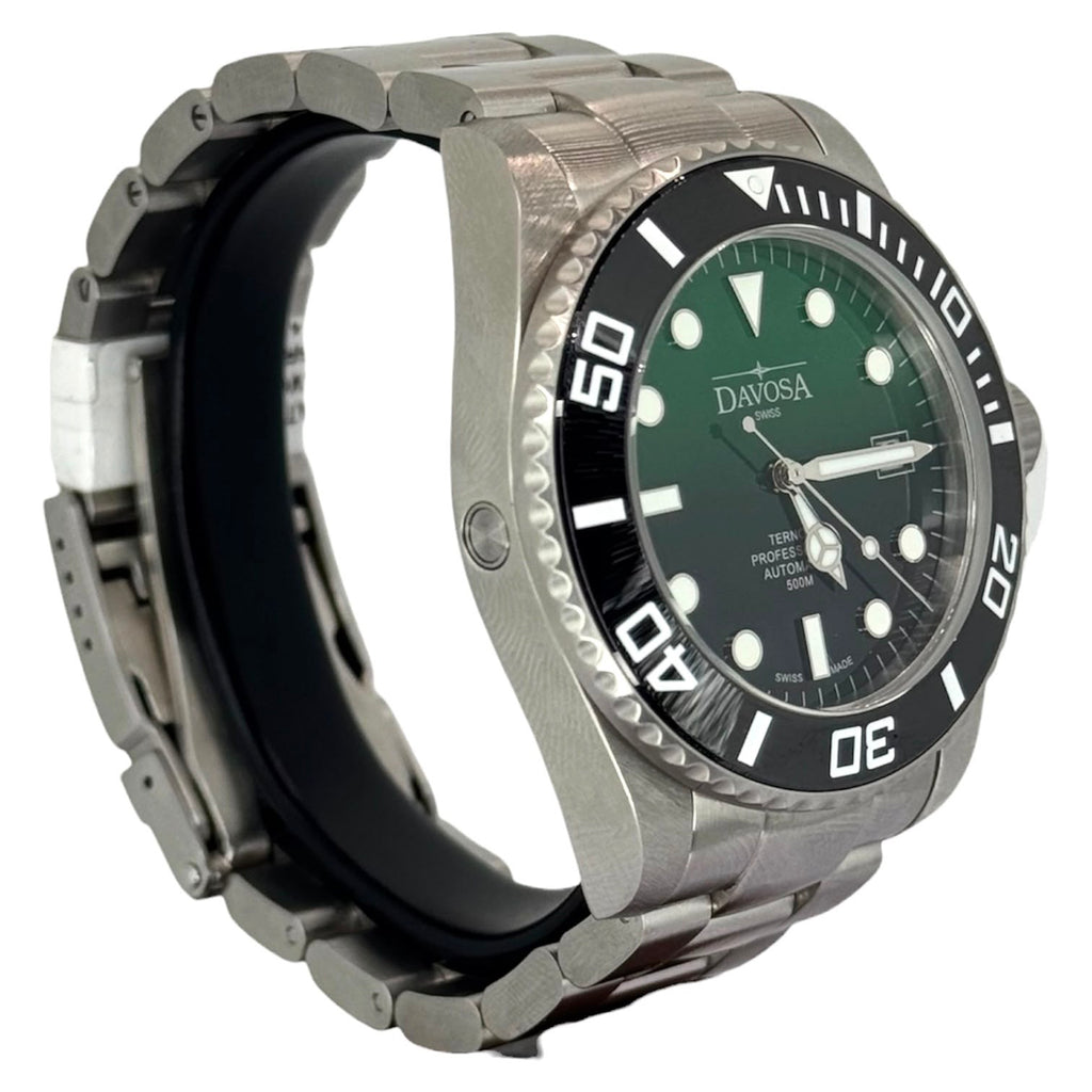 Davosa Ternos Professional Automatic 500m Green Black ,42mm