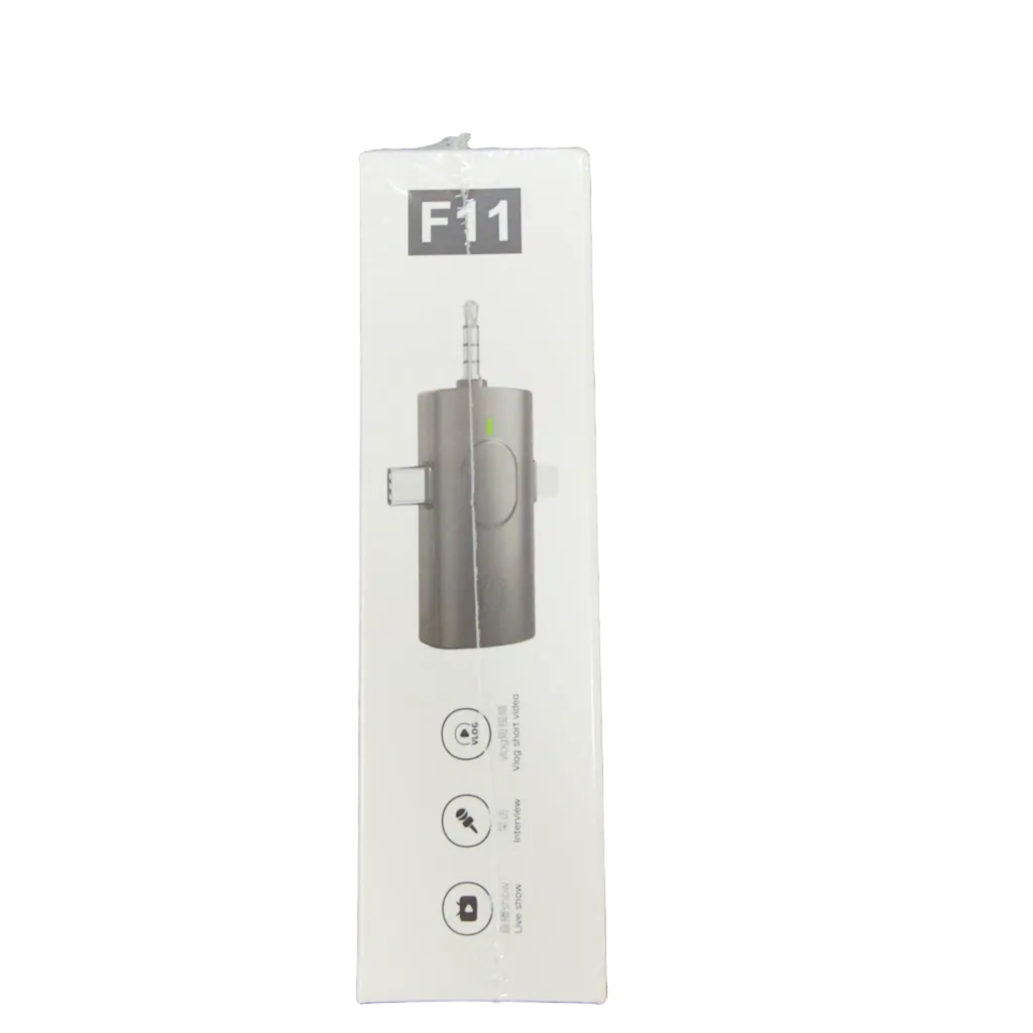 2-Piece Mini Wireless Microphone with Receiver