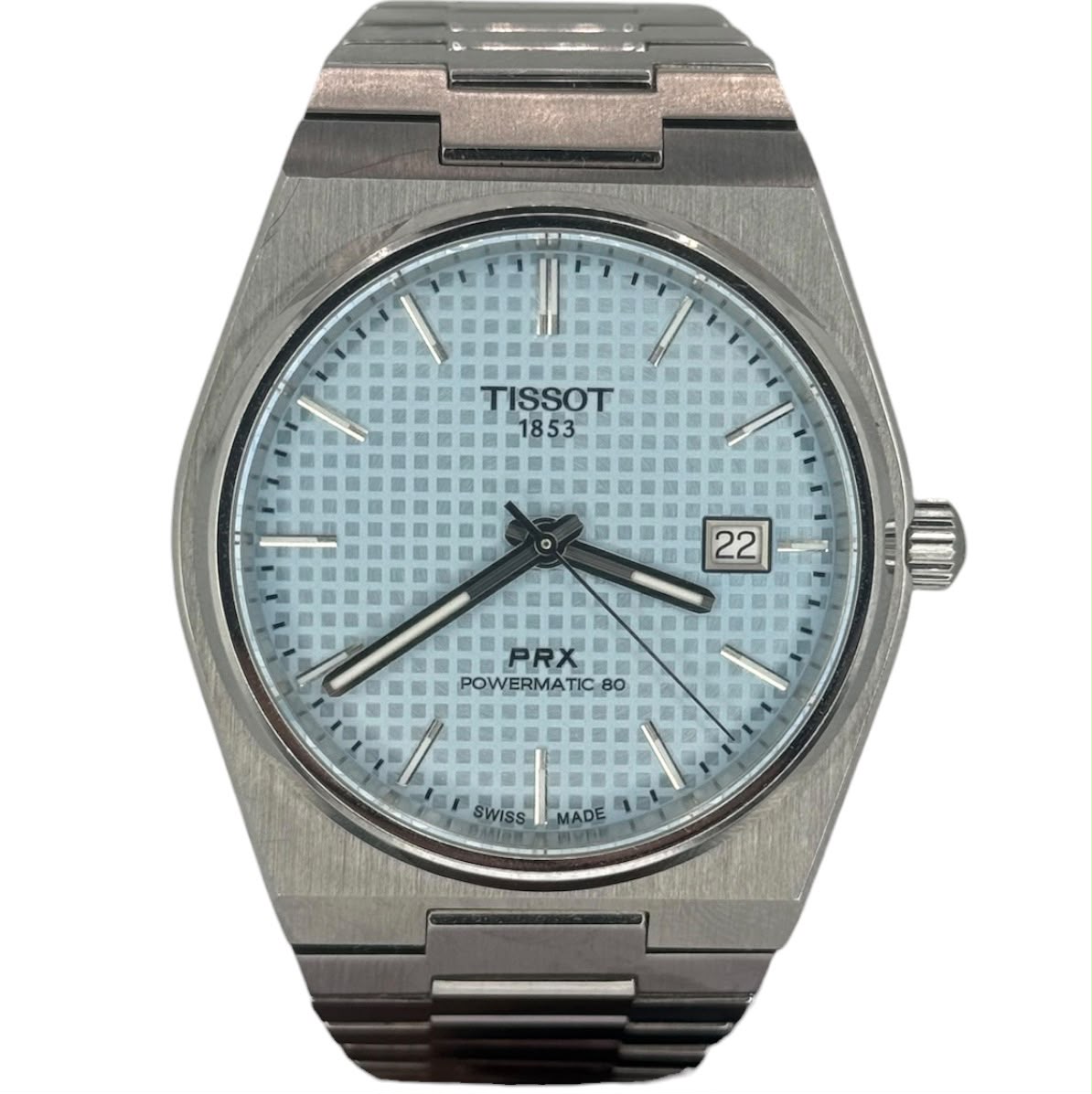 Tissot PRX Powermatic Silver Stainless Steel Men Watch, 40mm