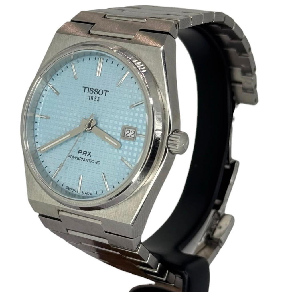 Tissot PRX Powermatic Silver Stainless Steel Men Watch, 40mm