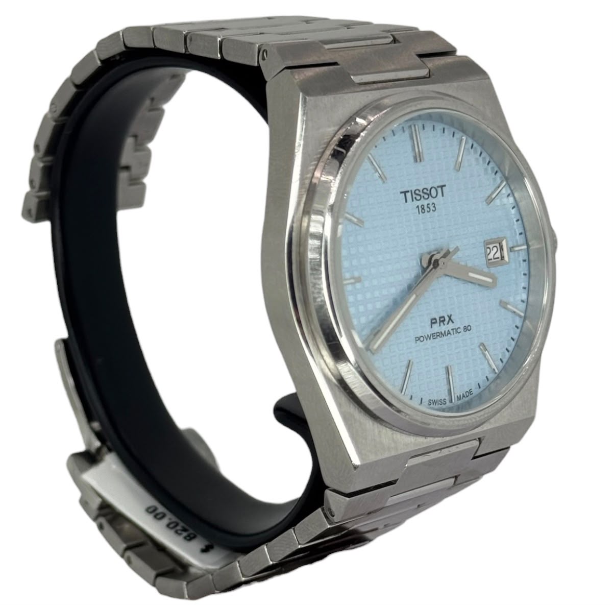 Tissot PRX Powermatic Silver Stainless Steel Men Watch, 40mm