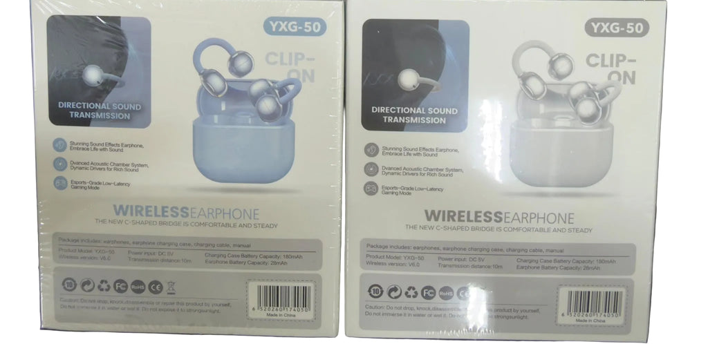 Clip-On Earphones - YXG50