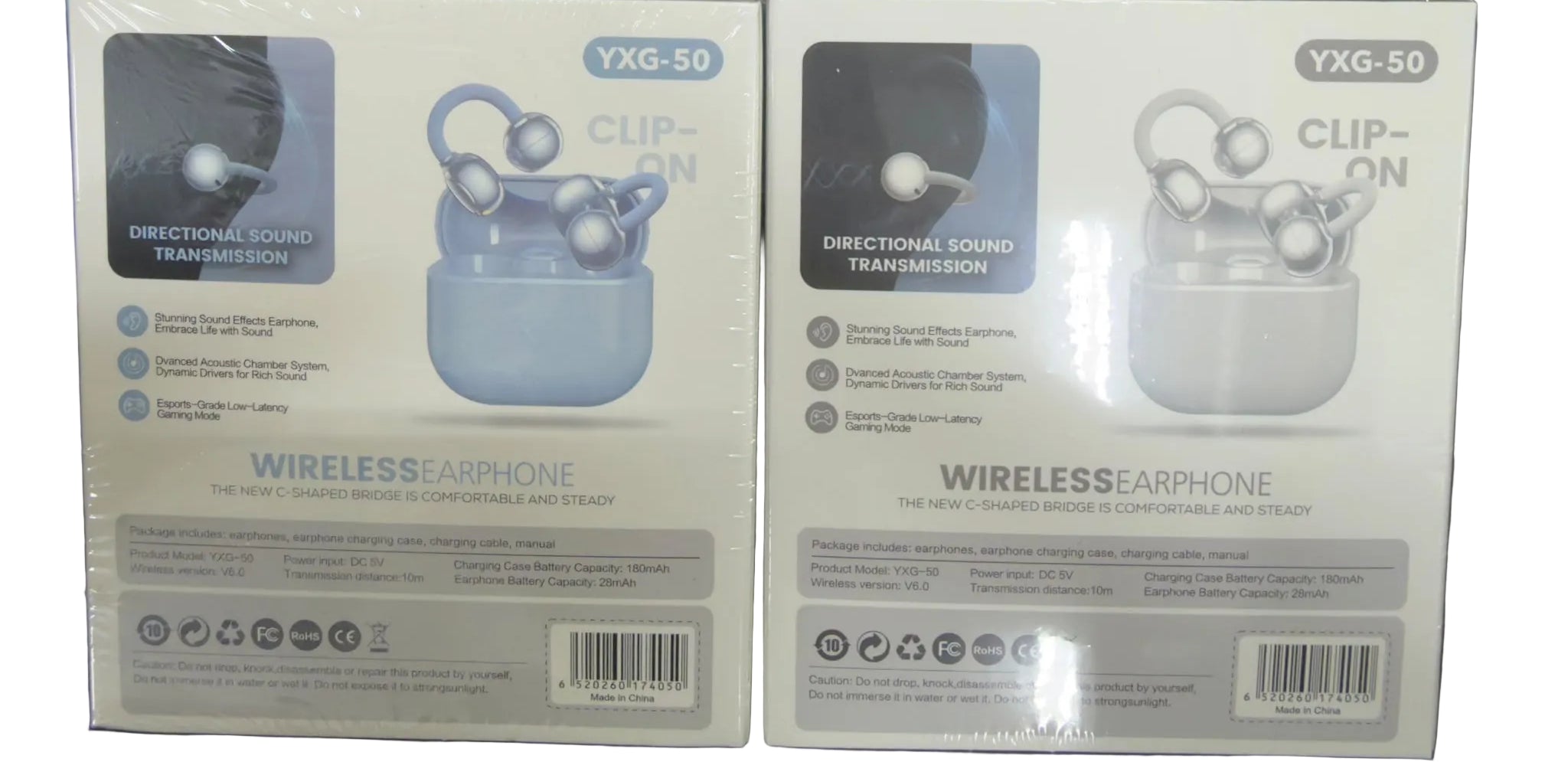 Clip-On Earphones - YXG50