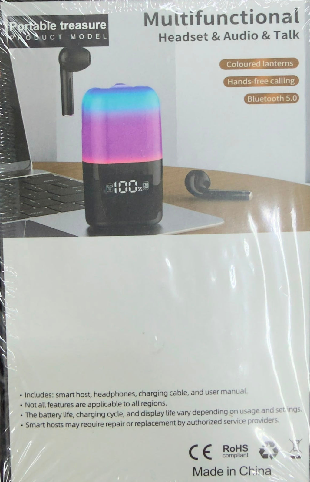 Wireless Earbuds with Speaker