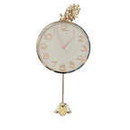 35 × 70cm Peacock Gem Wall Clock - 5919H-1