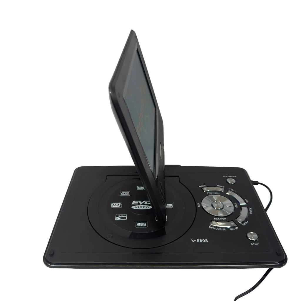 9-Inch Portable DVD Player with Screen - 908