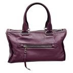 Prada Vitello Phenix Granato Tote Bag