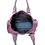 Prada Vitello Phenix Granato Tote Bag