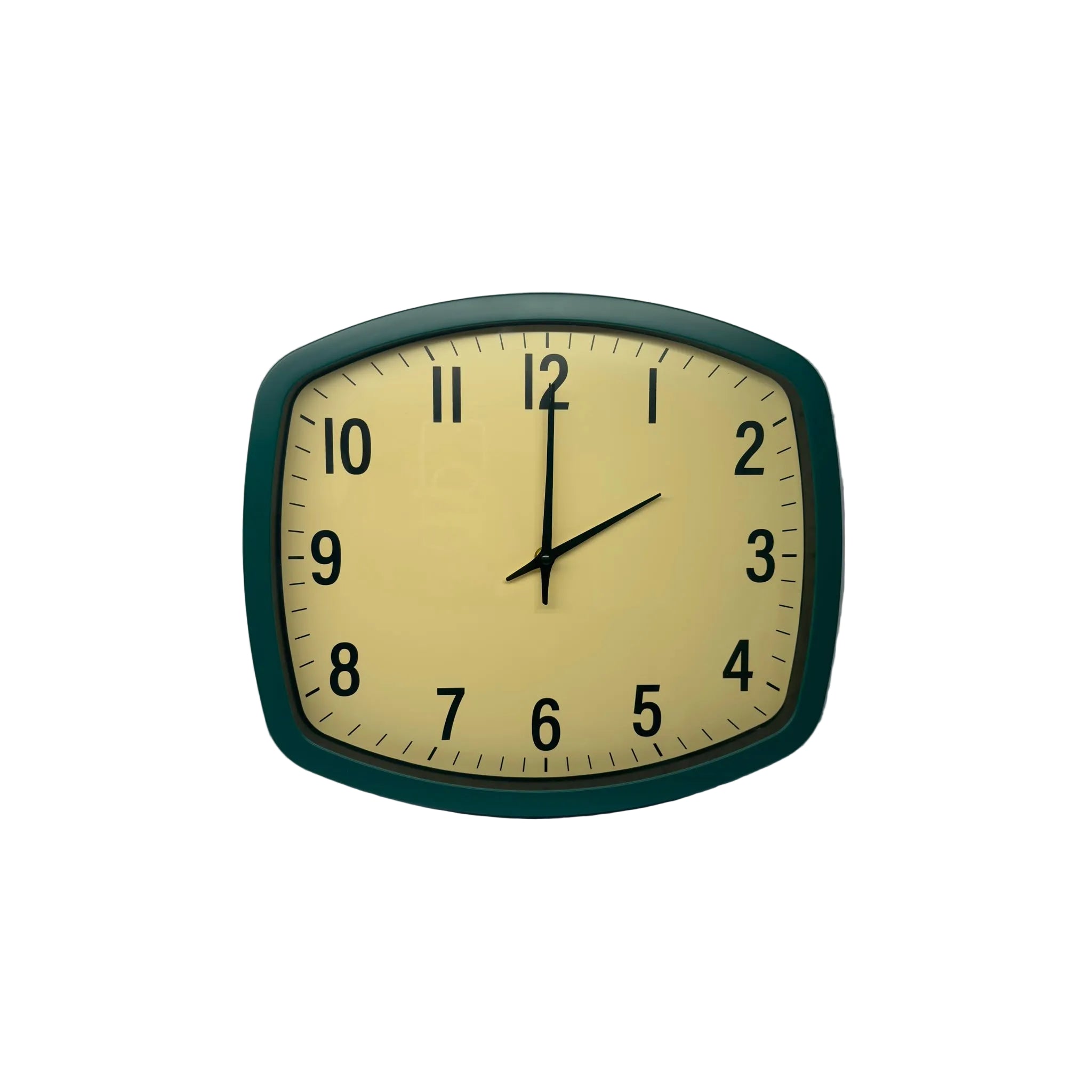 TV-Shaped Wall Clock 34 × 38cm - 1679