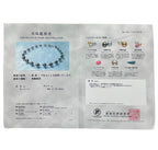 14KWG Black Pearl=8.0-10.9mm With Cert