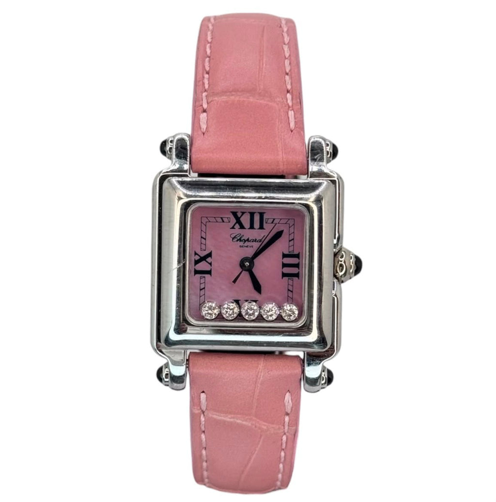 Chopard Happy Sport 27/8892-23 steel quartz women's watch, 22x20mm