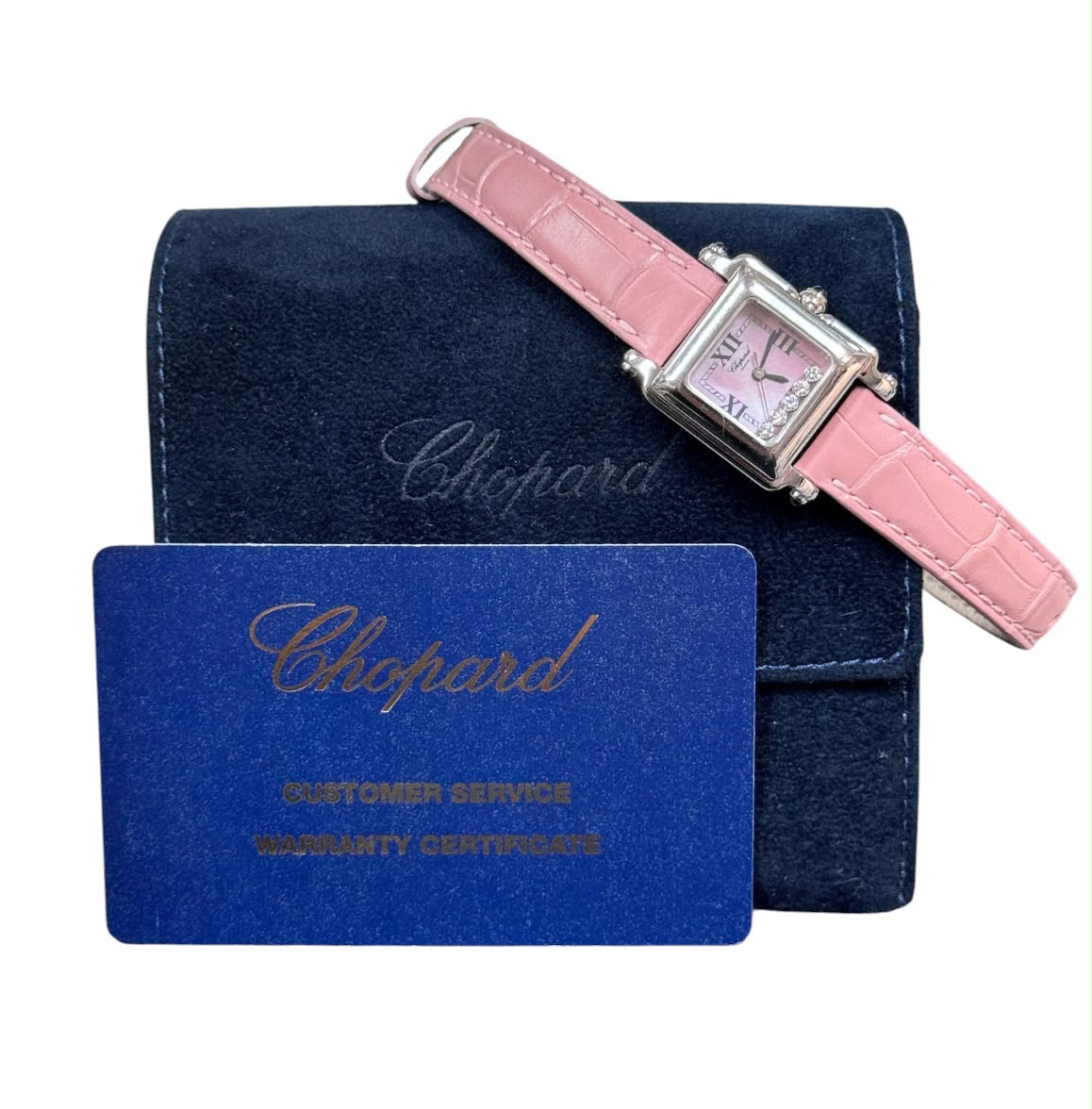 Chopard Happy Sport 27/8892-23 steel quartz women's watch, 22x20mm