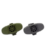 Power Fan with Clip Light