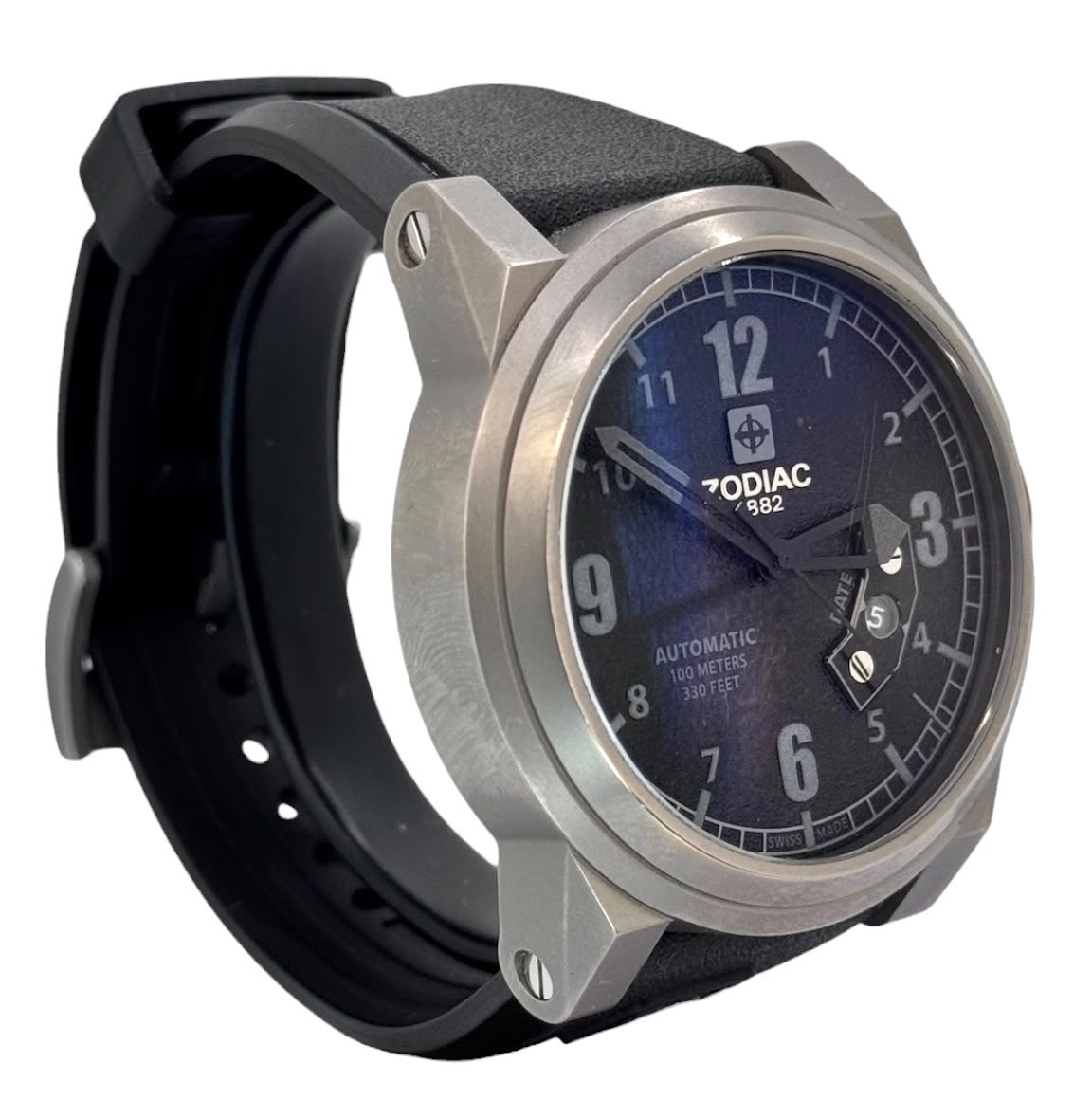 Zodiac ZO8530 Sandblasted Titanium Automatic Men Watch, 48mm Secondary image