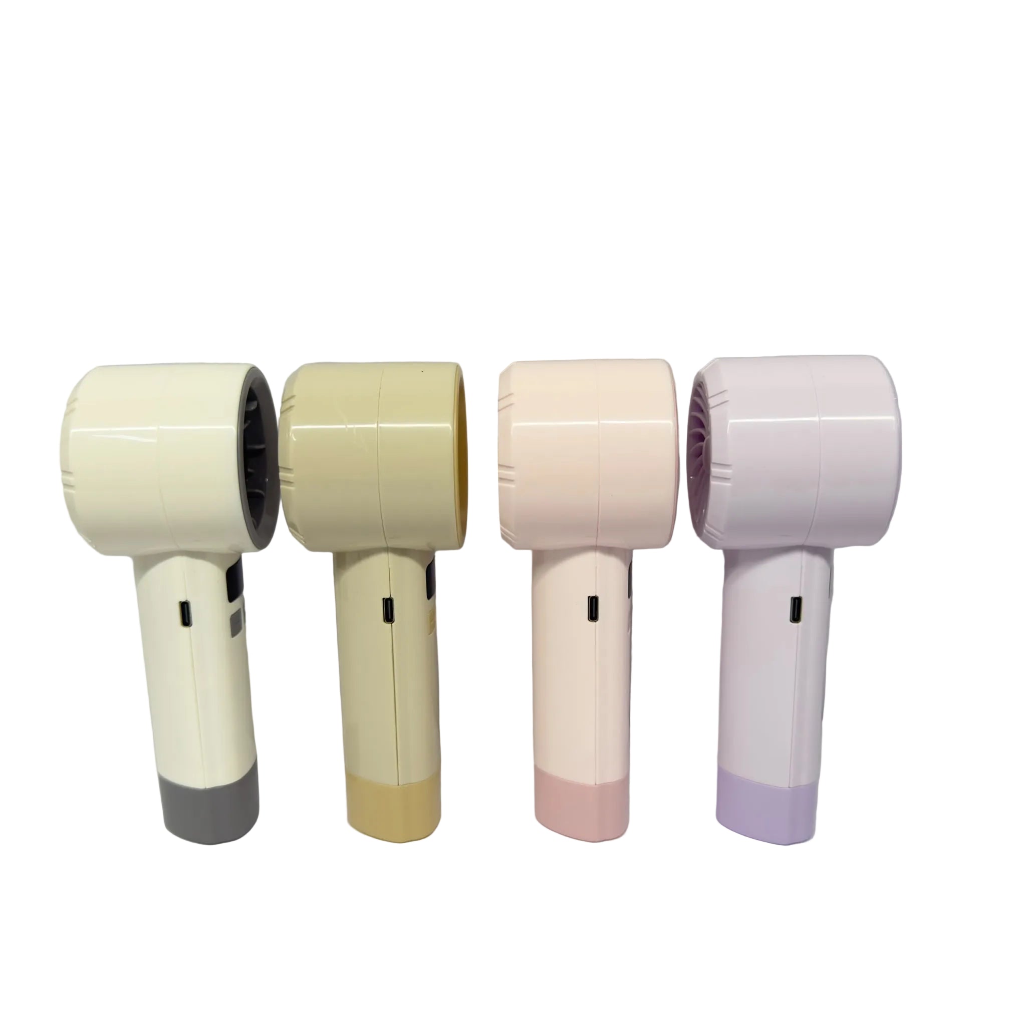 Handheld Power Fan with Side Button