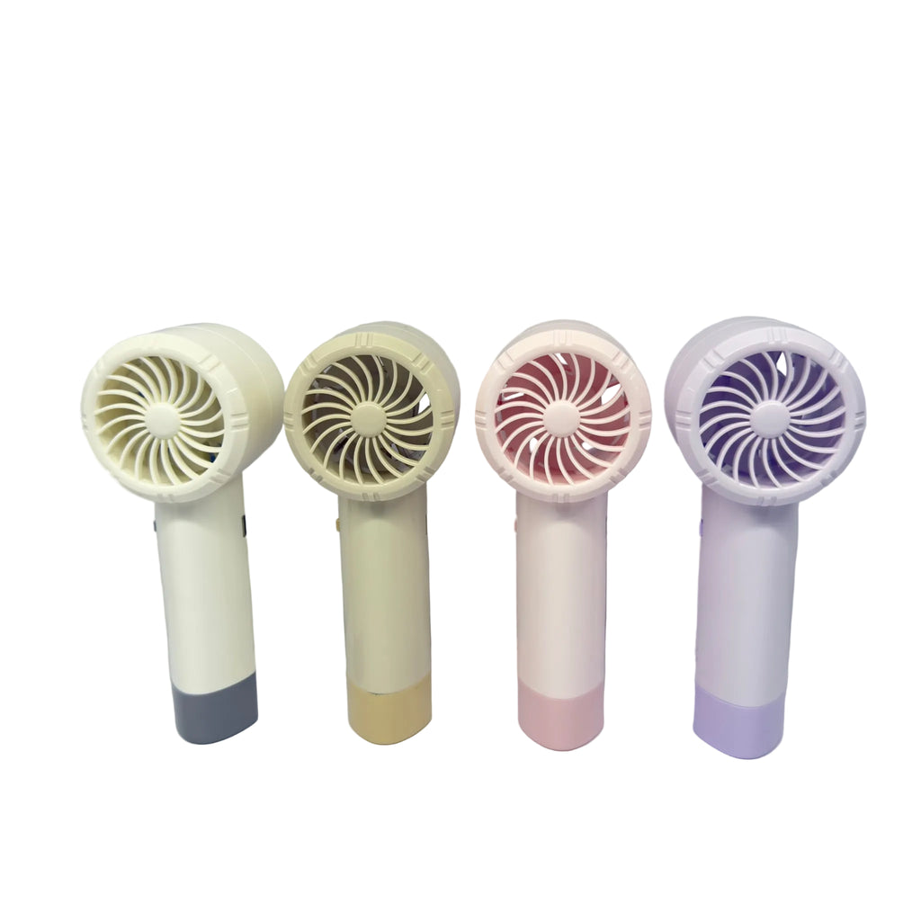 Handheld Power Fan with Side Button