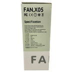Transparent Handheld Power Fan