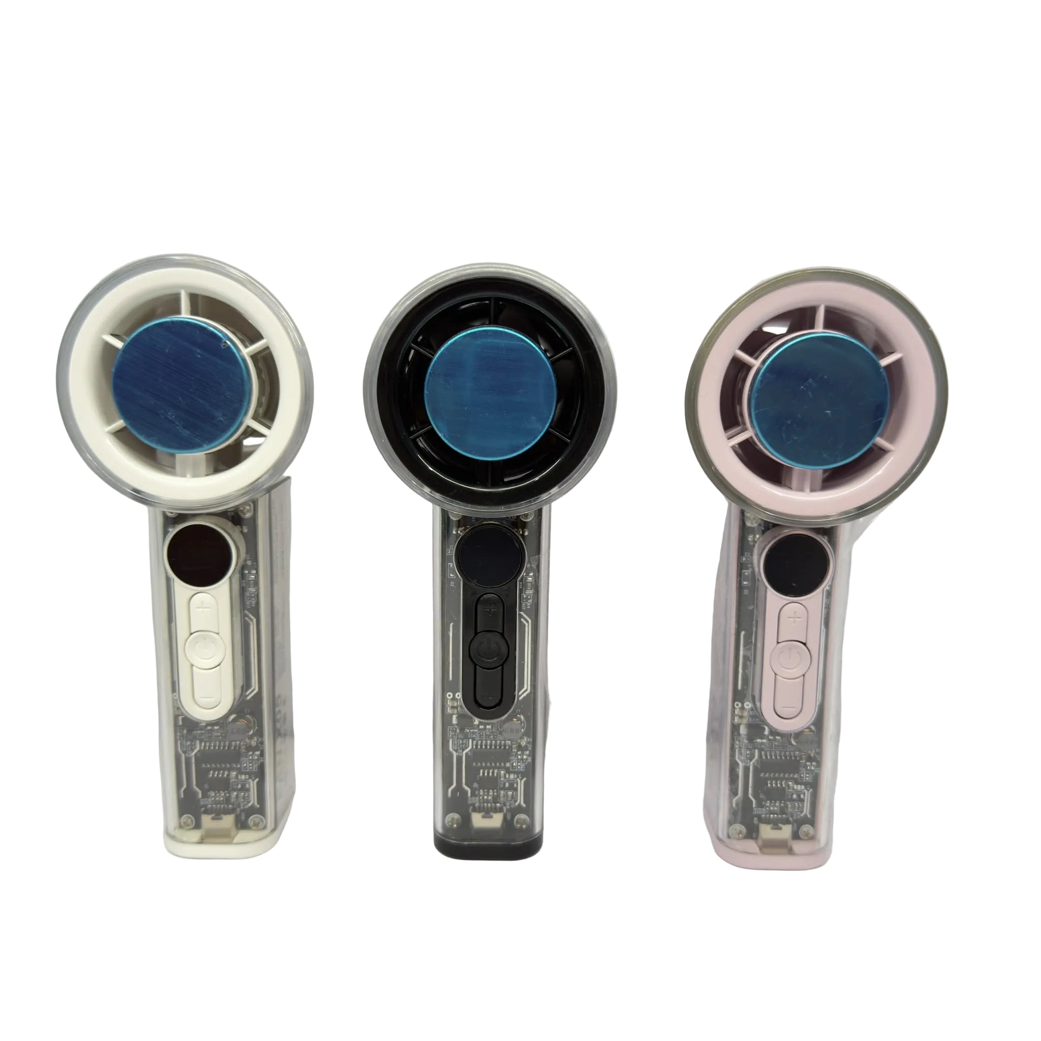 Transparent Handheld Power Fan Secondary image