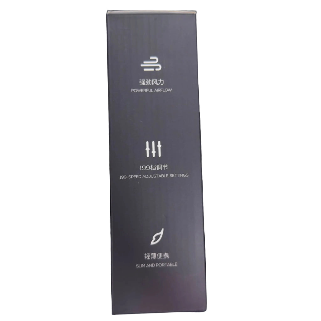 Foldable Handheld Power Fan with Chiller