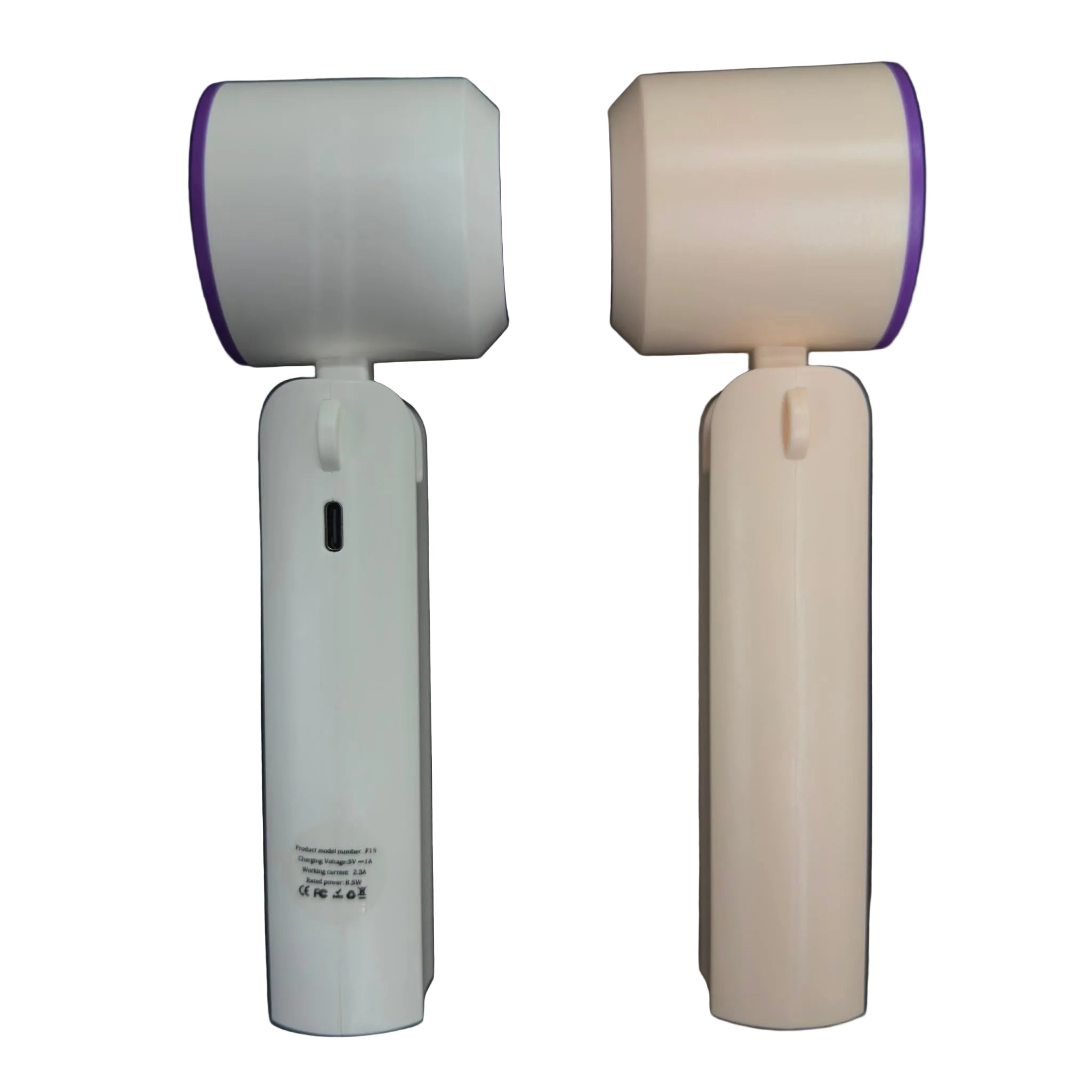 Foldable Handheld Power Fan with Chiller