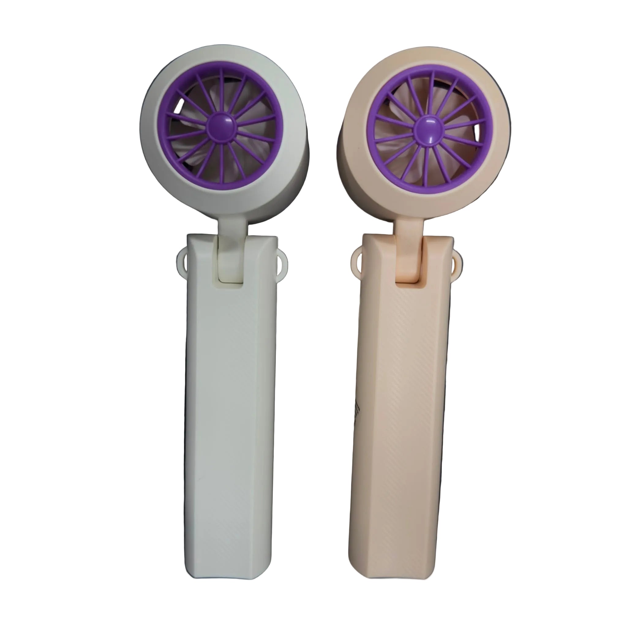 Foldable Handheld Power Fan with Chiller
